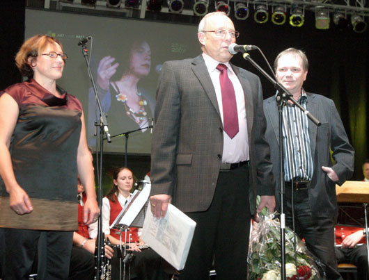 Andrea Bubik, Gebi Mantl und Günter Hallama