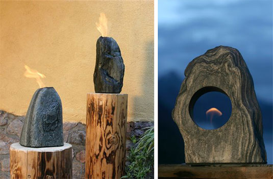 Kunststraße - Brennende Steine